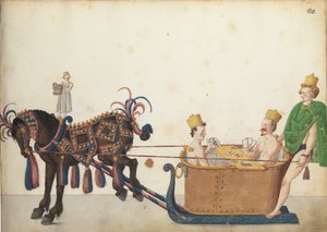 Traîneau de parade, c.1640 - German School