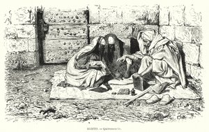 Liseur de paume, Égypte - German School