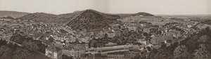 Panorama de Karlsbad (lithographie) - German School