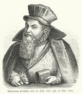Philipp Nicodemus Frischlin, poète et dramaturge allemand - German School