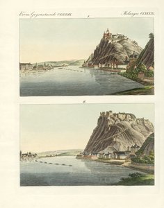 Vues pittoresques du Rhin