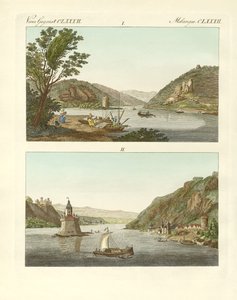 Vues pittoresques du Rhin