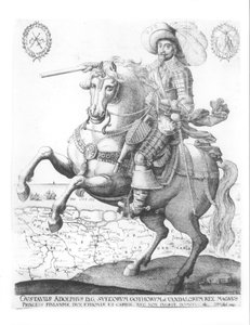 Portrait de Gustave-Adolphe II, roi de Suède (1594-1632)