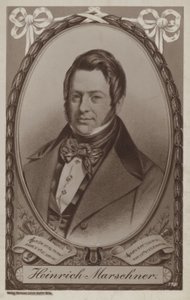 Portrait de Heinrich Marschner