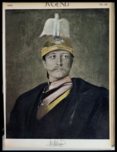 Portrait de Kaiser Wilhelm II (1859-1941) de Jugend, 1905