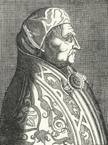 Portrait du pape Pie II (gravure)