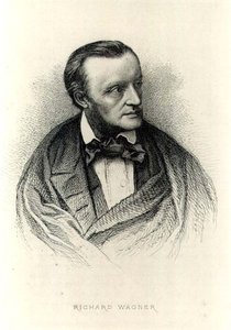Portrait de Richard Wagner (1813-83) compositeur allemand