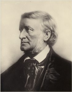Portrait de Richard Wagner - German School