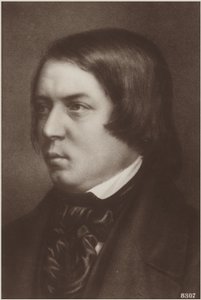 Portrait de Robert Schumann - German School