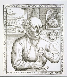Portrait de Théophraste Paracelse (1493-1541), copie d