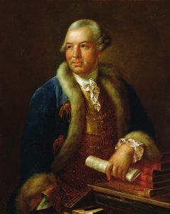 Portrait du compositeur allemand Christoph Willibald von Gluck (1714-1787) - German School