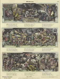 Procession de personnages de contes de fées