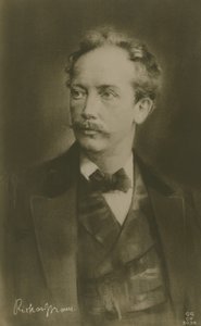 Richard Strauss, compositeur allemand (gravure)