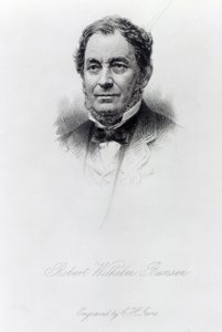 Robert Wilhelm Bunsen, gravé par C.H Jeens - German School