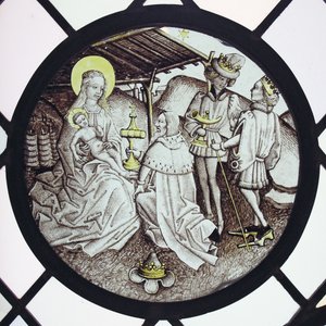 Médaillon avec l