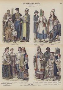 Costumes russes, fin du XIXe siècle