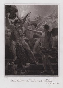 Satan décide de tuer le Messie (gravure)