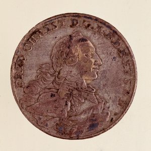 Thaler en argent de Frédéric Christian, margrave de Brandebourg-Bayreuth - German School