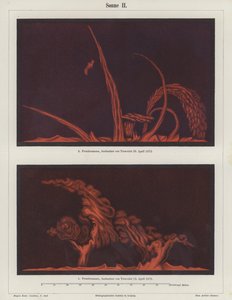 Protubérances solaires observées par l