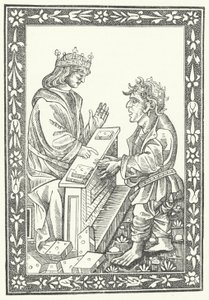 Salomon et Marcolf (gravure) - German School