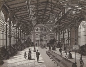 Sprudelcolonnade, Intérieur - German School