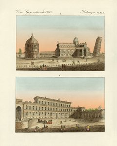Bâtiments étranges en Italie