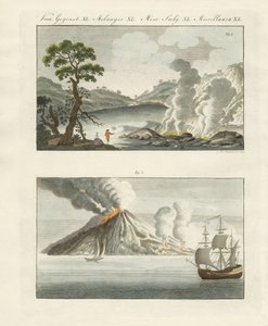 Objets volcaniques étranges de la sous-Italie - German School