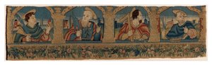Bande de tapisserie représentant les Quatre Apôtres