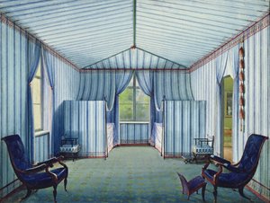 Salle de tente, après 1830 - German School