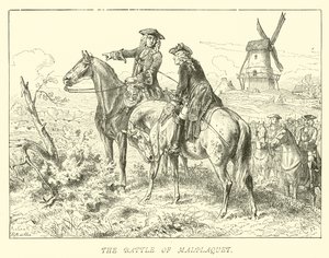 La bataille de Malplaquet