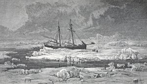 La Germania dans la glace, pub. Londres 1874 - German School