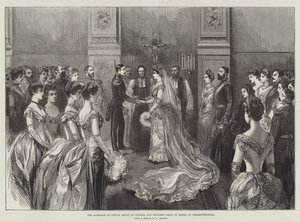 Le mariage du prince Henri de Prusse et de la princesse Irène de Hesse, à Charlottenburg