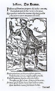 Le colporteur, publié par Hartman Schopper - German School