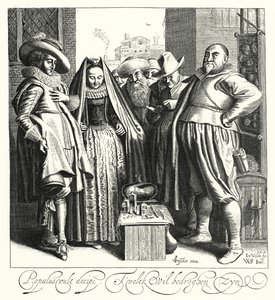 Le Charlatan (gravure) - German School