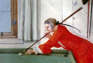 Les origines du billard, c. 1745 - German School