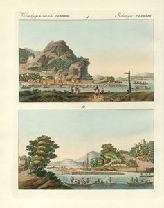 Les étranges grands radeaux du Rhin