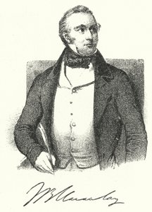 Thomas Babington Macaulay, historien et écrivain britannique (gravure) - German School
