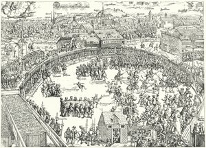 Tournoi à Zwickau, août 1573