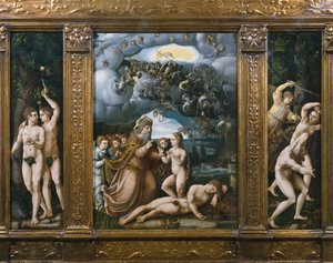Triptyque de la Création, Adam et Ève, Création d