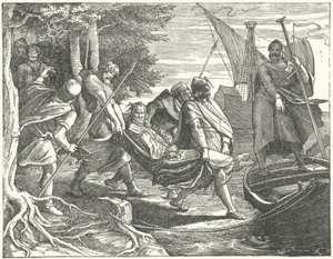 Valdemar II de Danemark fait prisonnier par Henri Ier, comte de Schwerin - German School