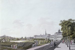 Vue de la résidence des archevêques et princes-électeurs de Cologne, Bonn