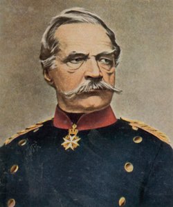 Le ministre de la guerre, le comte Roon