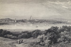 Washington DC, USA (litho)
