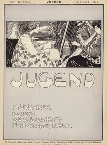 Femme jouant de la harpe - German School