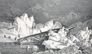 Naufrage de la Hansa, pub. Londres 1874