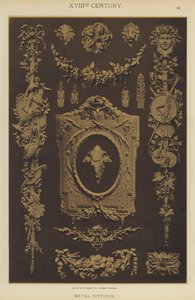 XVIIIe siècle, ferrures métalliques - German School