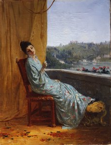 Femme japonaise, 1880-1885 - Gerolamo Induno