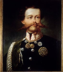 Portrait de Victor Emmanuel II par Gerolamo Induno. Museo del Risorgimento. Milan