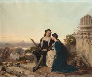 Raphaël et Fornarina, 1869