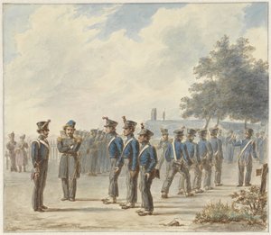 Milice rurale, 1830